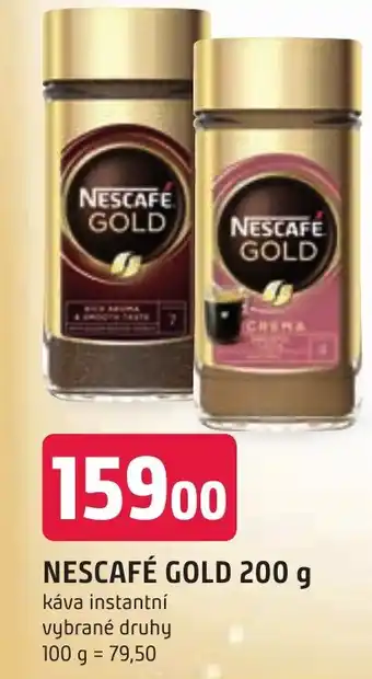 Trefa NESCAFÉ GOLD 200 g nabídka