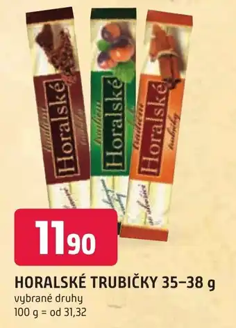 HORALSKÉ TRUBIČKY 35-38 g