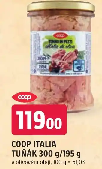 Trefa COOP ITALIA TUŇÁK 300 g/195 g nabídka