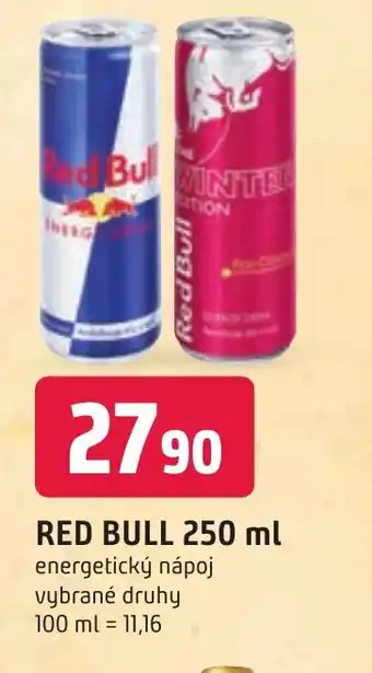Trefa RED BULL 250 ml nabídka
