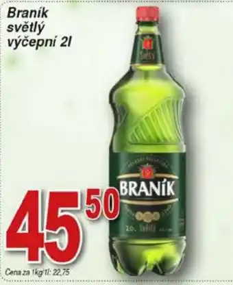 Hruška Braník světlý výčepní 2L nabídka