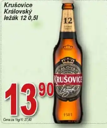 Hruška Krušovice Královský ležák 12 0,5L nabídka