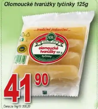 Hruška Olomoucké tvarůžky tyčinky 125g nabídka