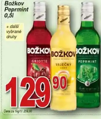 Hruška Božkov Peprmint 0,5L nabídka