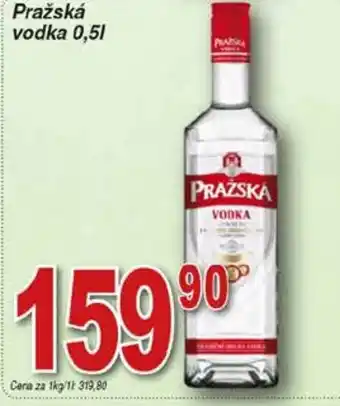 Hruška Pražská vodka 0,5L nabídka