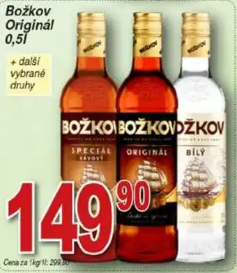 Hruška Božkov Originál 0,5L nabídka