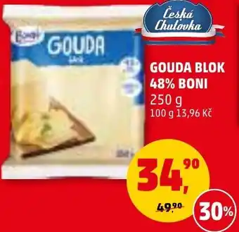 Penny Market GOUDA BLOK 48% BONI nabídka