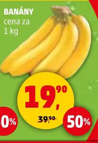 Penny Market BANÁNY nabídka