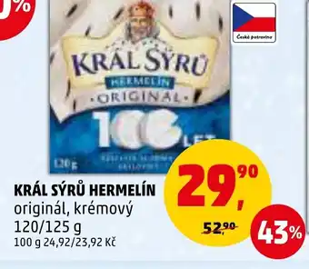 Penny Market KRÁL SÝRŮ HERMELÍN nabídka