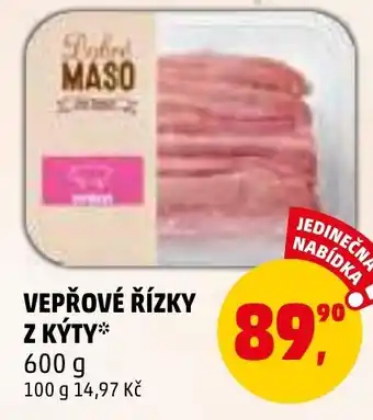 Penny Market VEPŘOVÉ ŘÍZKY Z KÝTY nabídka