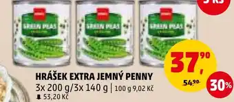 Penny Market HRÁŠEK EXTRA JEMNÝ PENNY nabídka