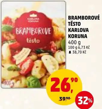 Penny Market BRAMBOROVÉ TĚSTO KARLOVA KORUNA nabídka
