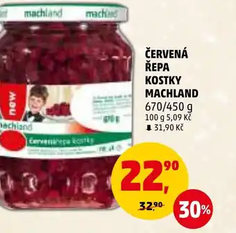 Penny Market ČERVENÁ ŘEPA KOSTKY MACHLAND nabídka
