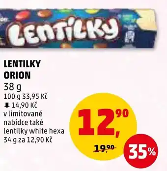 Penny Market LENTILKY ORION nabídka