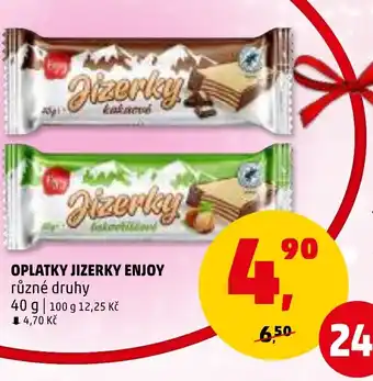 Penny Market OPLATKY JIZERKY ENJOY nabídka