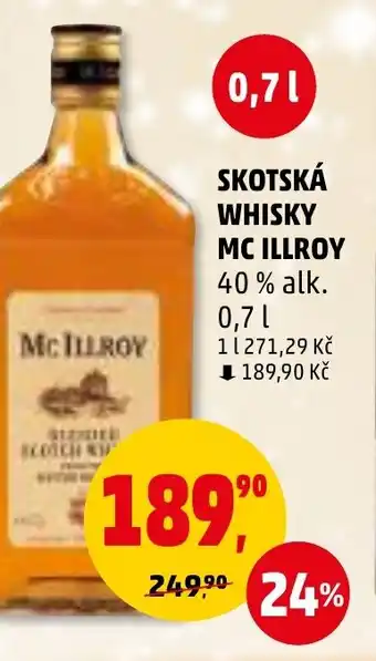 Penny Market SKOTSKÁ WHISKY MC ILLROY nabídka