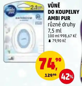 Penny Market VŮNĚ DO KOUPELNY AMBI PUR nabídka