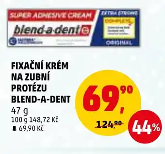 Penny Market FIXAČNÍ KRÉM NA ZUBNÍ PROTÉZU BLEND-A-DENT nabídka