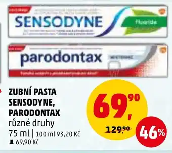 Penny Market ZUBNÍ PASTA SENSODYNE, PARODONTAX nabídka