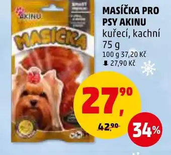 Penny Market MASÍČKA PRO PSY AKINU nabídka