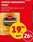 Penny Market KOMPOT MANDARINKY PENNY nabídka