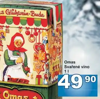 Jip Omas Svařené víno 1L nabídka