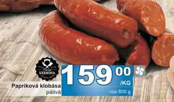 Papriková klobása