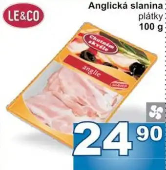 Jip Anglická slanina nabídka