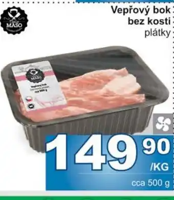 Jip Vepřový bok bez kosti plátky nabídka