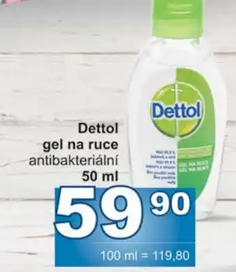 Dettol gel na ruce antibakteriální 50 ml