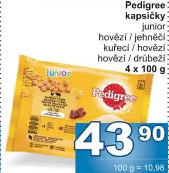 Jip Pedigree kapsičky nabídka