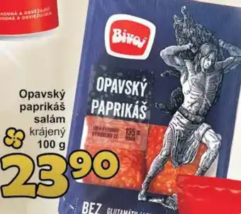 Jip Opavský paprikáš salám krájený 100 g nabídka