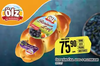 Tamda Foods ÖLZ VÁNOČKA 600G S ROZINKAMI nabídka