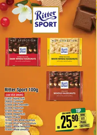 Tamda Foods Ritter Sport 100g nabídka