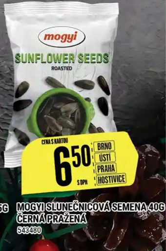 Tamda Foods MOGYI SLUNEČNICOVÁ SEMENA 40G ČERNÁ PRAŽENÁ nabídka