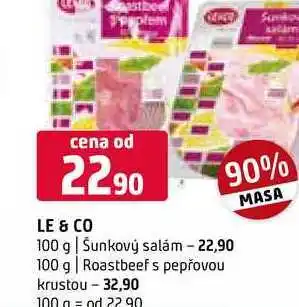 Terno Le & co 100 g nabídka