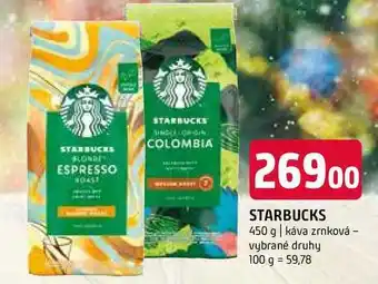 Terno Starbucks 450 g | káva zrnková nabídka
