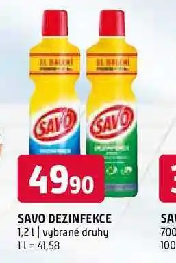 Terno Savo dezinfekce 1,2 l nabídka