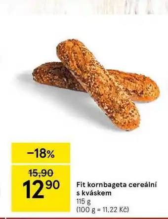 Tesco Fit kornbageta cereální s kváskem 115 g nabídka
