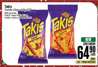 Tamda Foods Takis Tortilla Chips 100g ESP nabídka