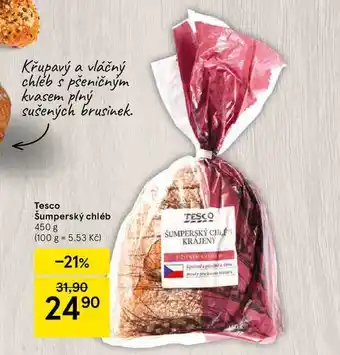 Tesco Tesco šumperský chléb 450 g nabídka