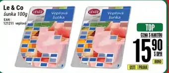 Tamda Foods Le & Co šunka 100g nabídka
