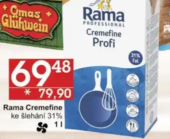 Jip Rama Cremefine ke šlehání 31% 1 l. nabídka