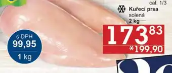 Jip Kuřecí prsa solená 2 kg nabídka