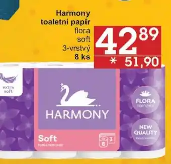 Jip Harmony toaletní papír nabídka