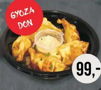 Jip GYOZA DON nabídka