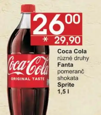Jip Coca-Cola 1.5 l. nabídka