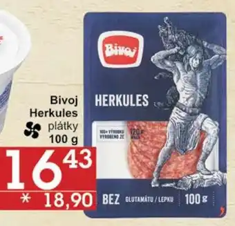 Jip Bivoj Herkules plátky 100 g nabídka