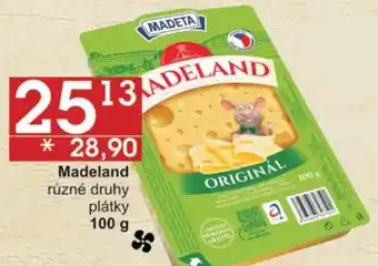 Jip Madeland různé druhy plátky 100 g nabídka