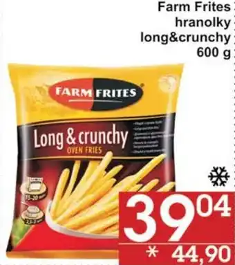 Jip Farm Frites hranolky long&crunchy 600 g nabídka